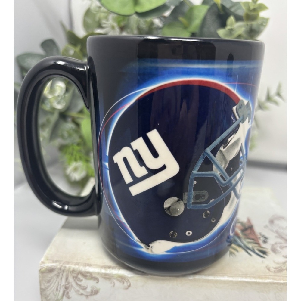 New York Giants Helmet Logo NFL Football Coffee Mug Official NFL 14 oz